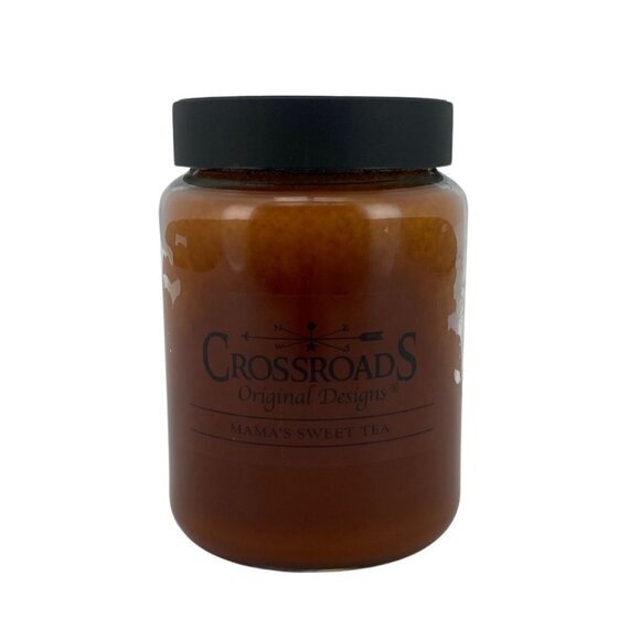 Crossroads 26oz Double Wick Candle | Mama's Sweet Tea | Glass Jar **NEW - Picture 1 of 4